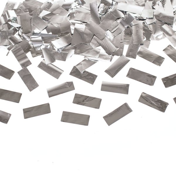 Zilveren Confetti Kanon Folie 40cm