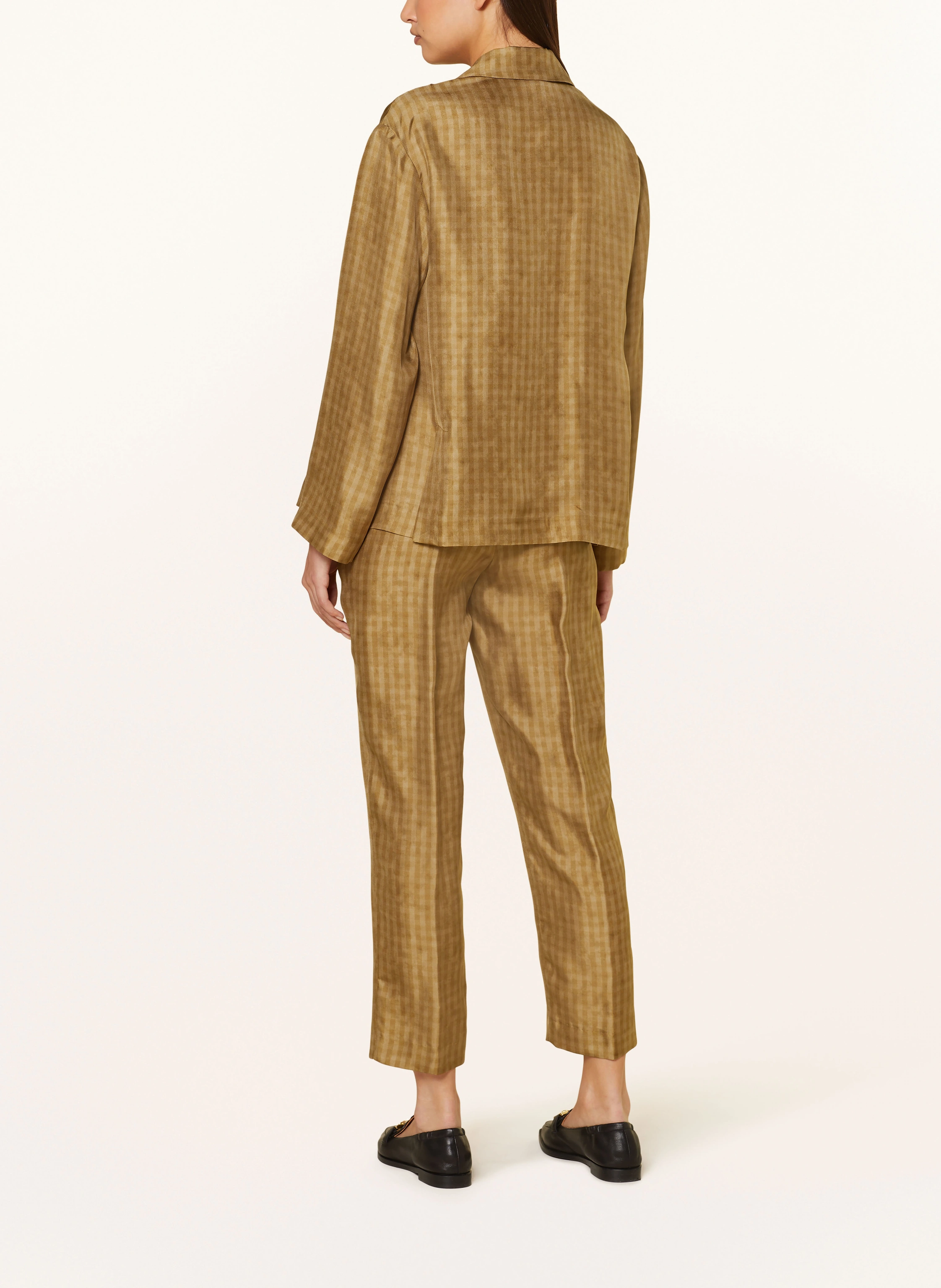 Kiltie Seidenblazer