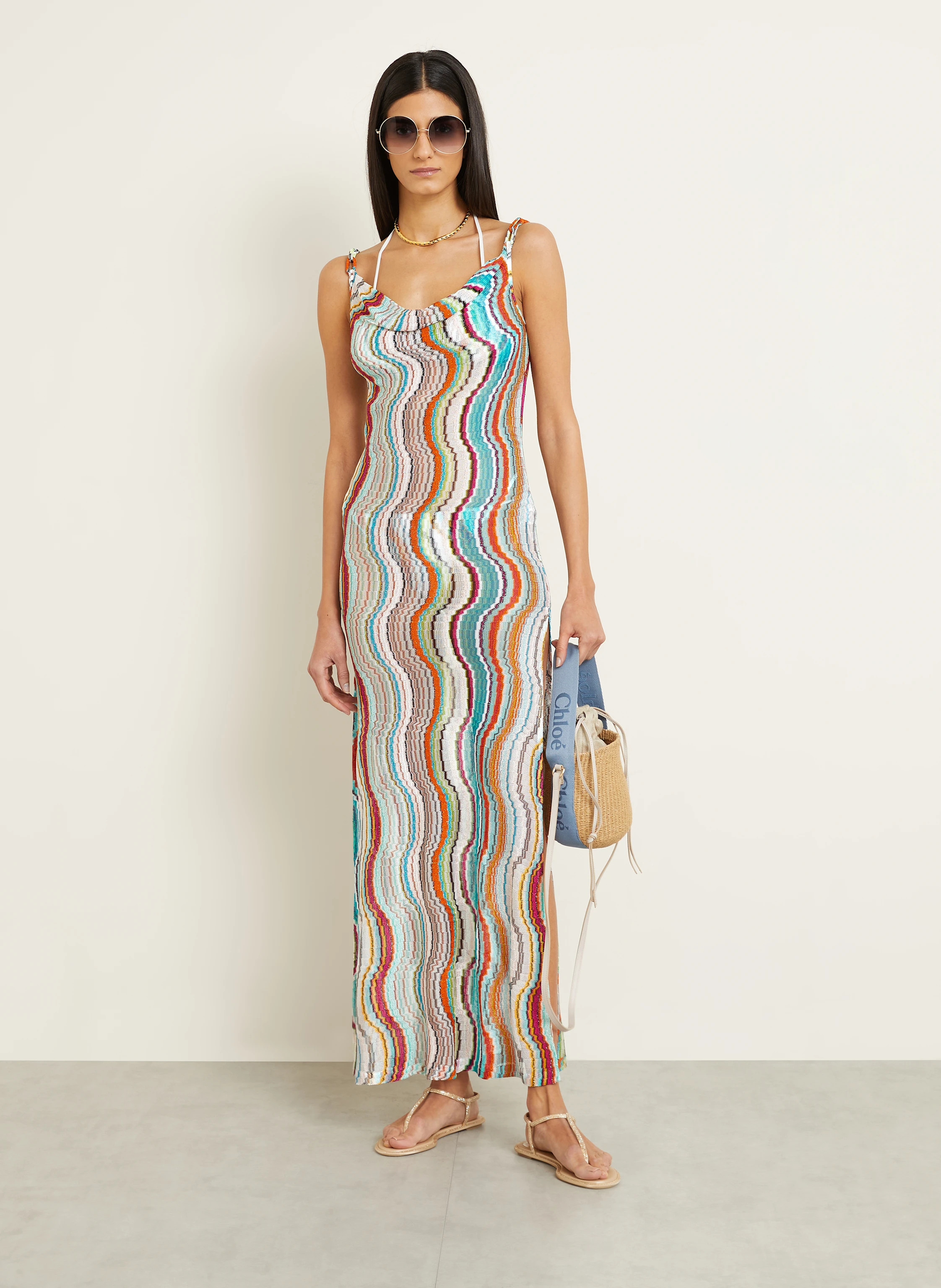 MISSONI Strandkleid mit Glitzergarn