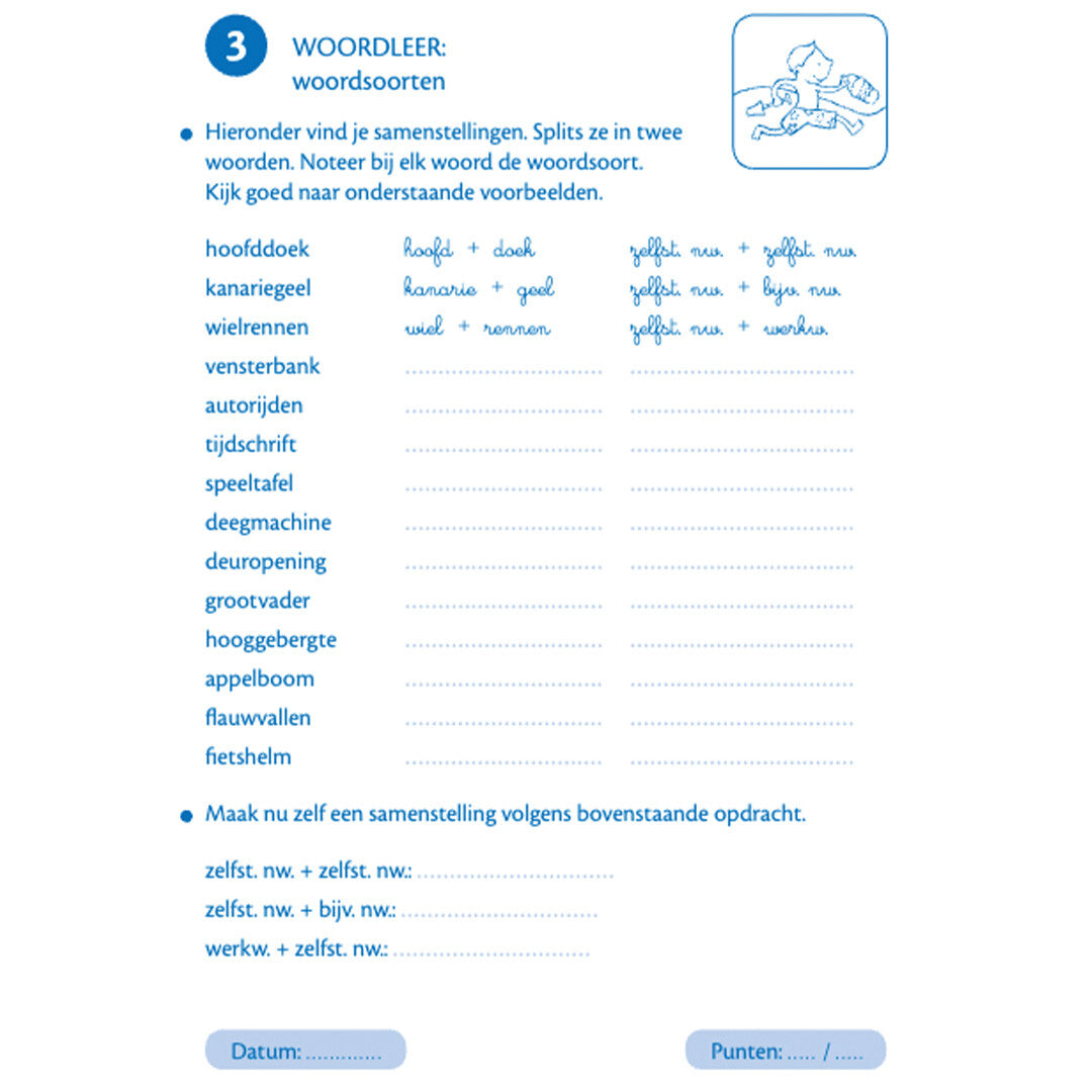 Uitgeverij deltas oefenblaadjes - naar groep 7