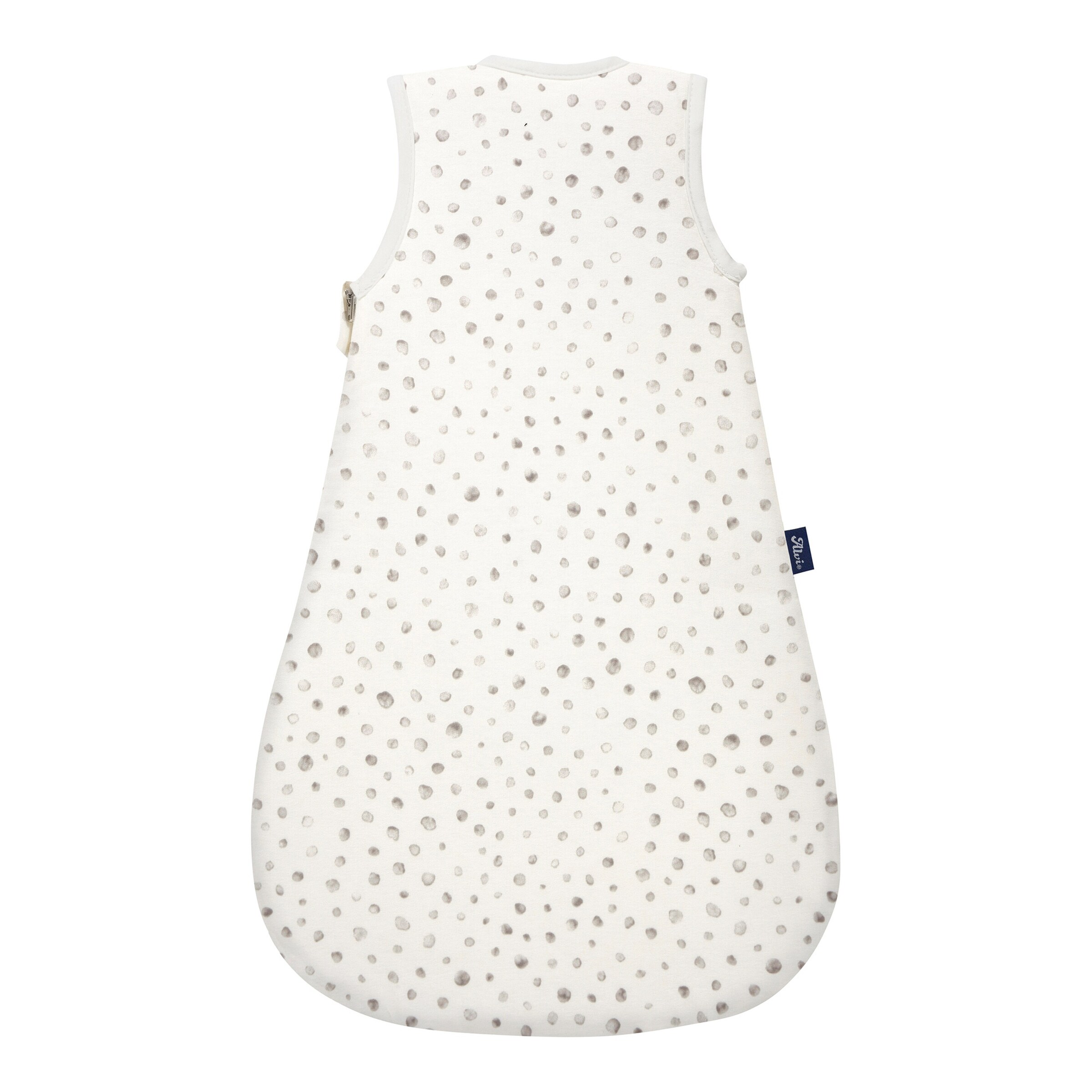 Alvi Ganzjahresschlafsack Baby-Maxime 1.5 TOG weiß / Aqua Dot