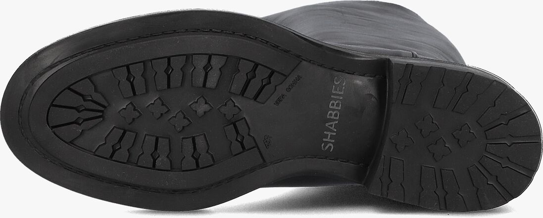 SHABBIES zwarte shabbies hoge laarzen dean high boot