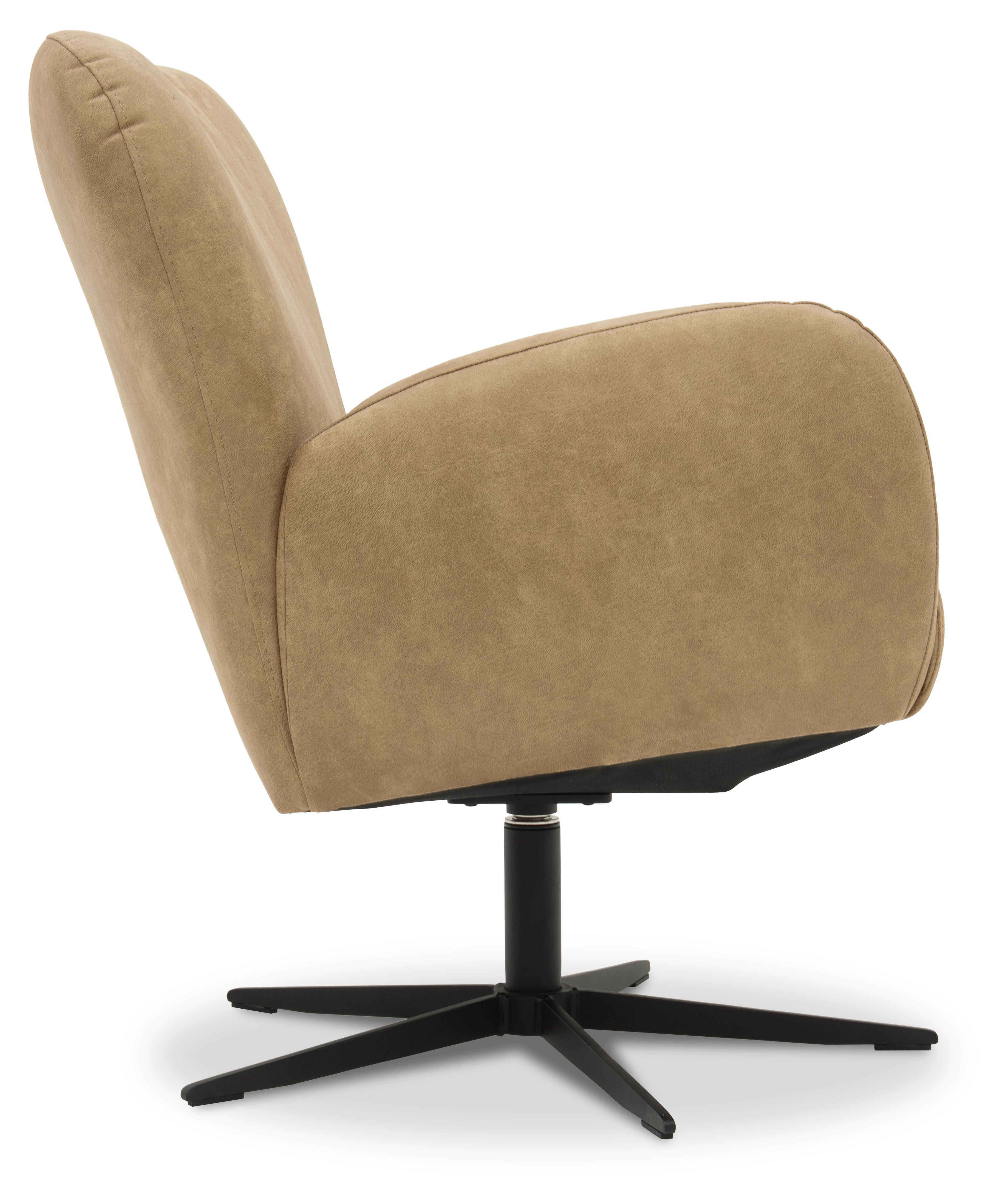 Draaifauteuil Sammy B80 x D85 x H89 cm