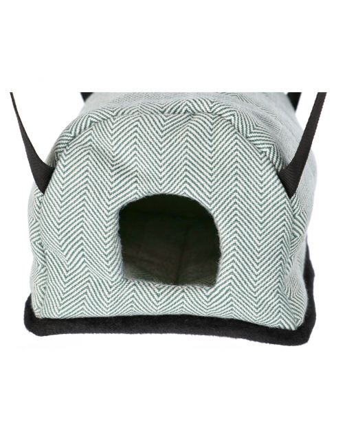 Adori Hangmat Iglo Noah - Slaapplaats - 19x30x19 cm Groen Grijs