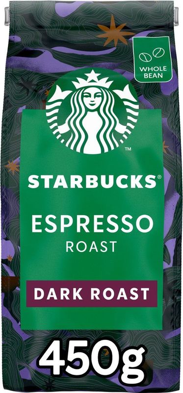 Starbucks Espresso Dark Roast koffiebonen - 4 zakken à 450 gram
