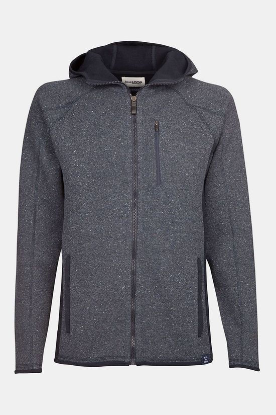 Blue Loop Originals Blue Loop Originals Raw Hooded Vest Cardigan
