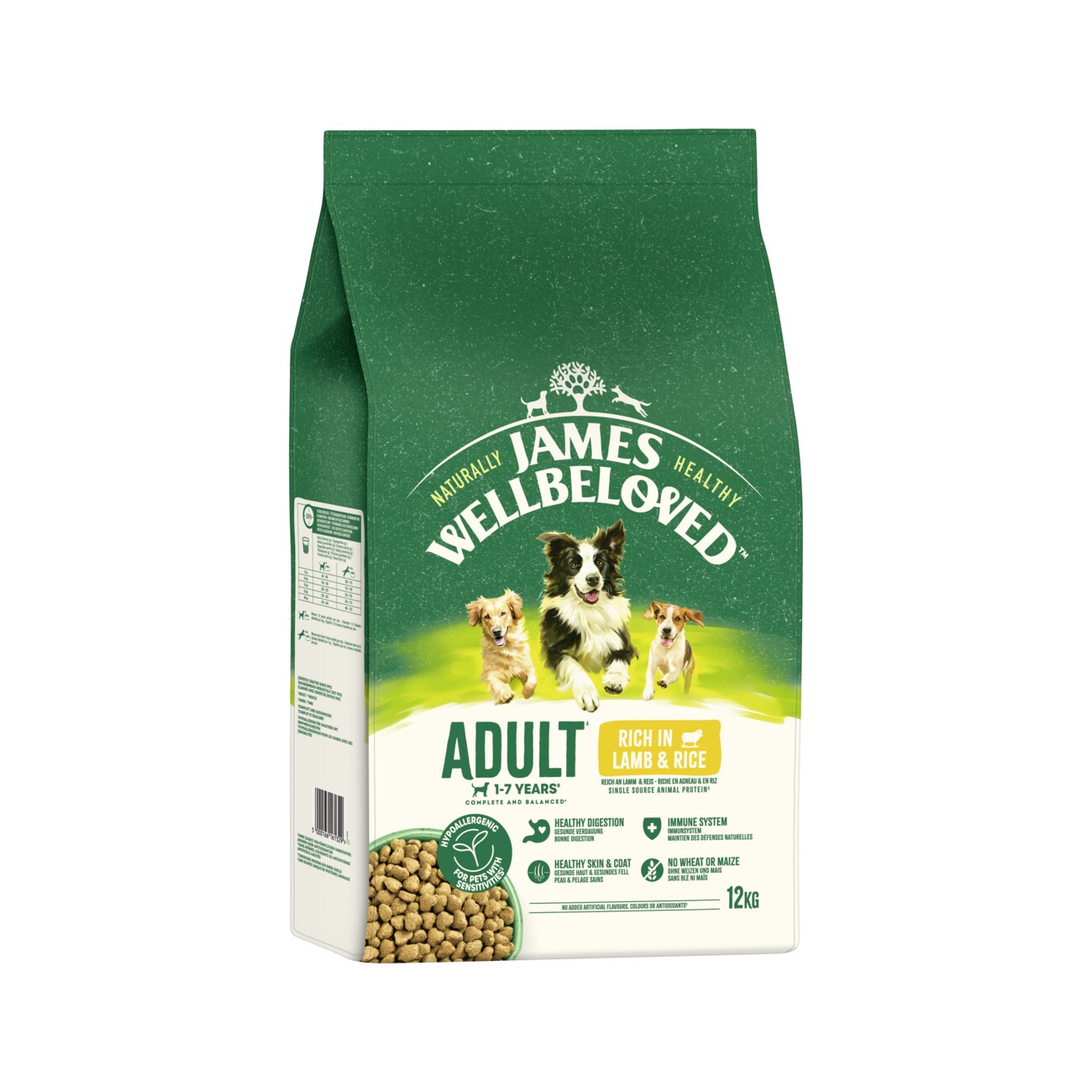 James Wellbeloved Lamm & Reis 12 kg