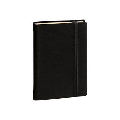 Agenda Daily 21 Prestige Silk - 1 jour par page - 2023 - 13 x 21 cm - Noir - Quo Vadis