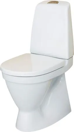 Gustavsberg Nautic toilet m/sæde 1500hf u/skyllerand c