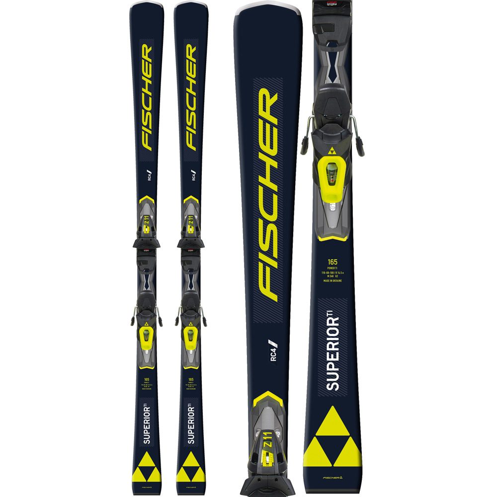 Fischer RC4 Superior TI 23/24 Ski inkl. RC4 Z11 Grip Walk Bindung