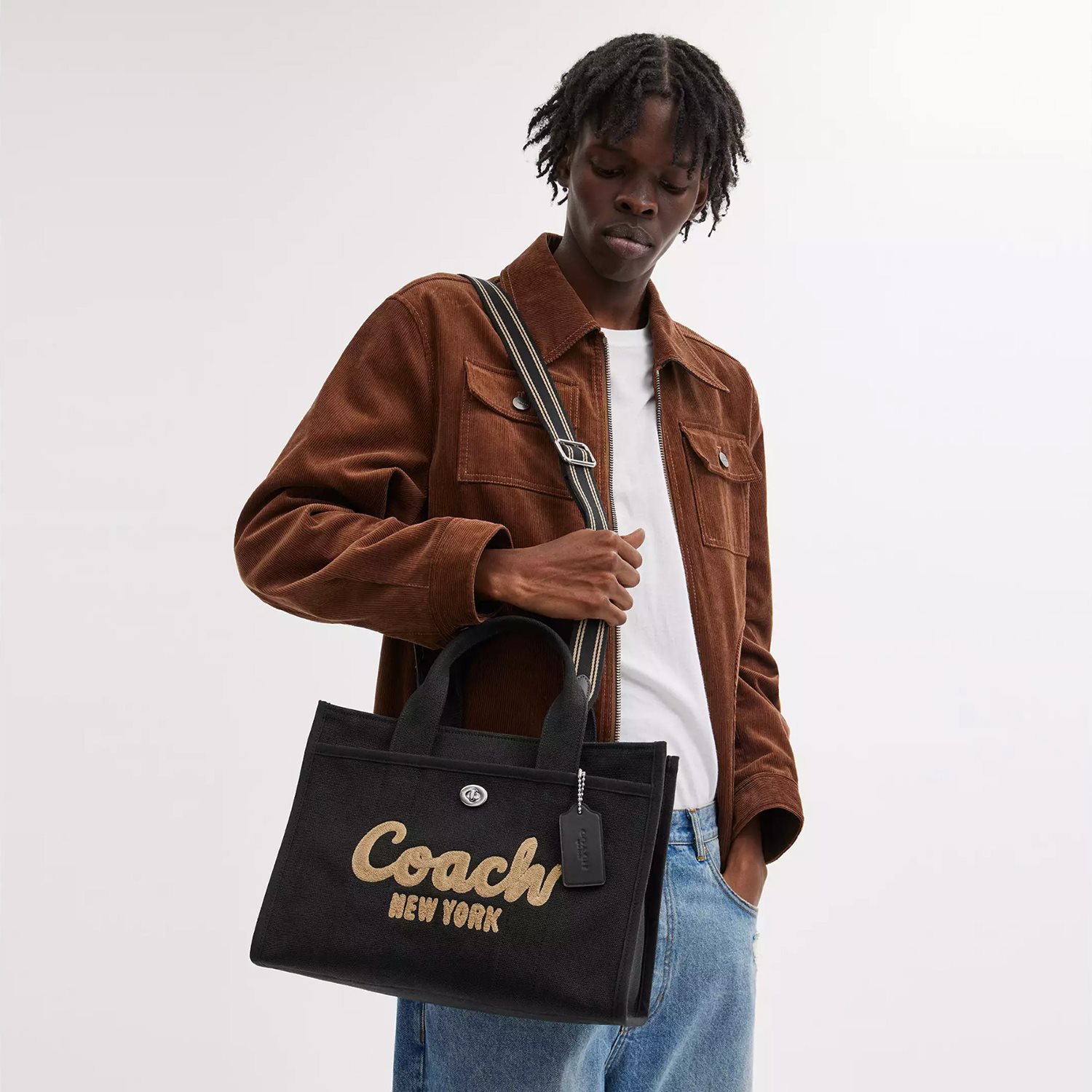 Coach Cargo Tote black