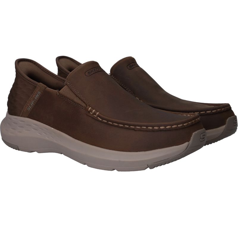 Skechers Uno Skechers Slip Ins Parson Oswin Instappers Bruin Heren