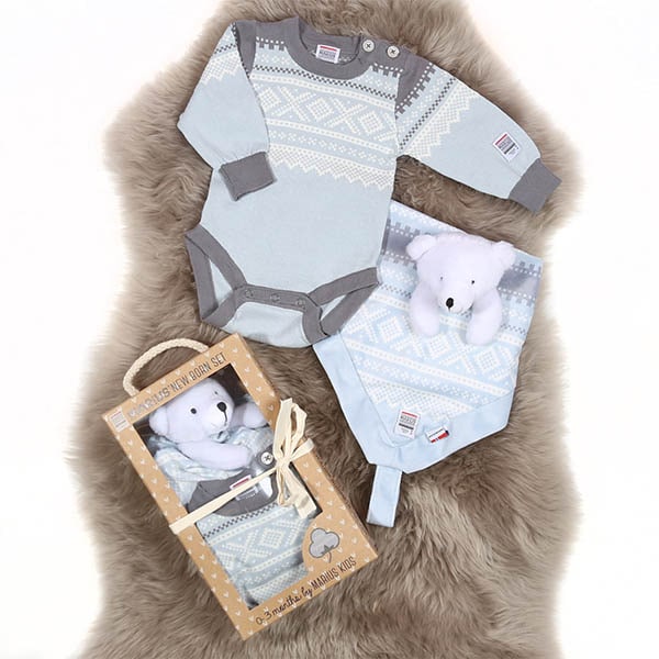 Marius Newborn set<br>Kommer i en pen gaveeske!