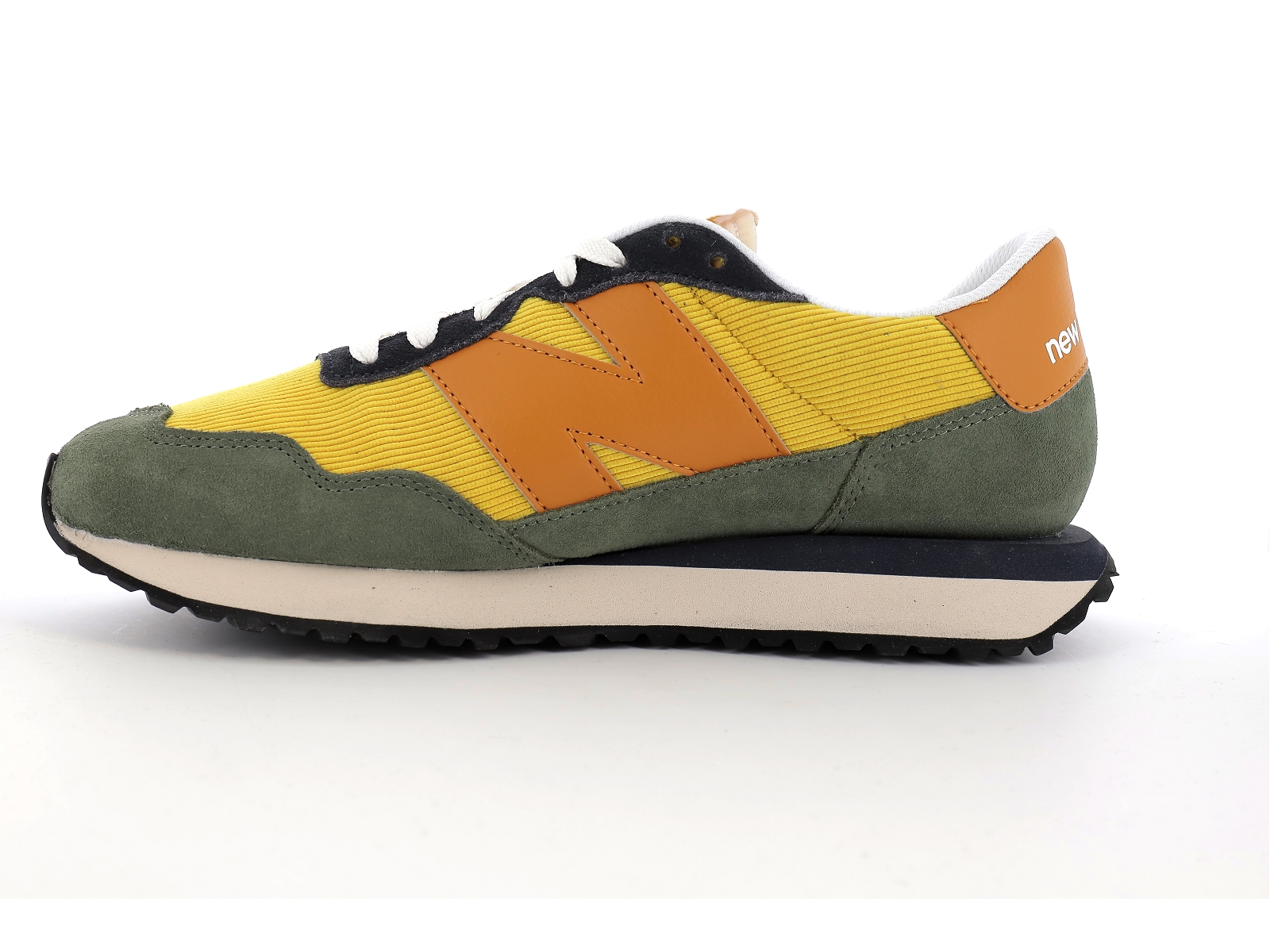 New balance a-MS237LUI Matières combinées Orange