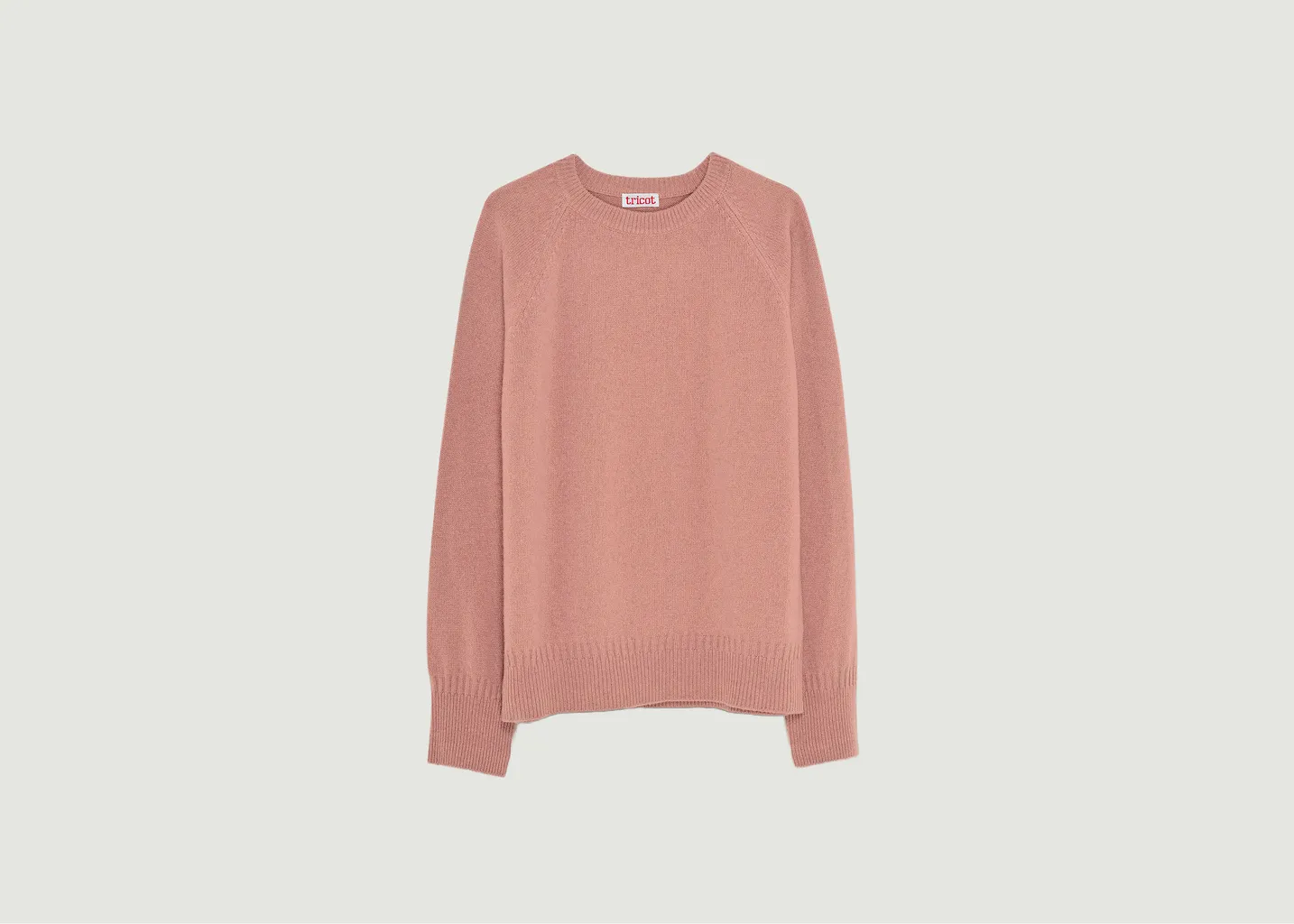 Pull col rond en cachemire Tricot