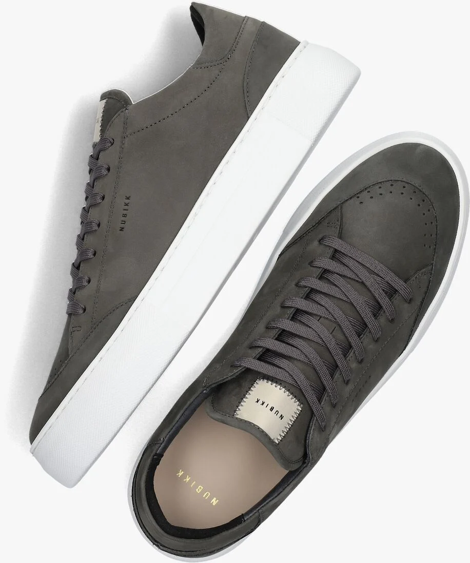NUBIKK grijze nubikk lage sneakers jagger tora