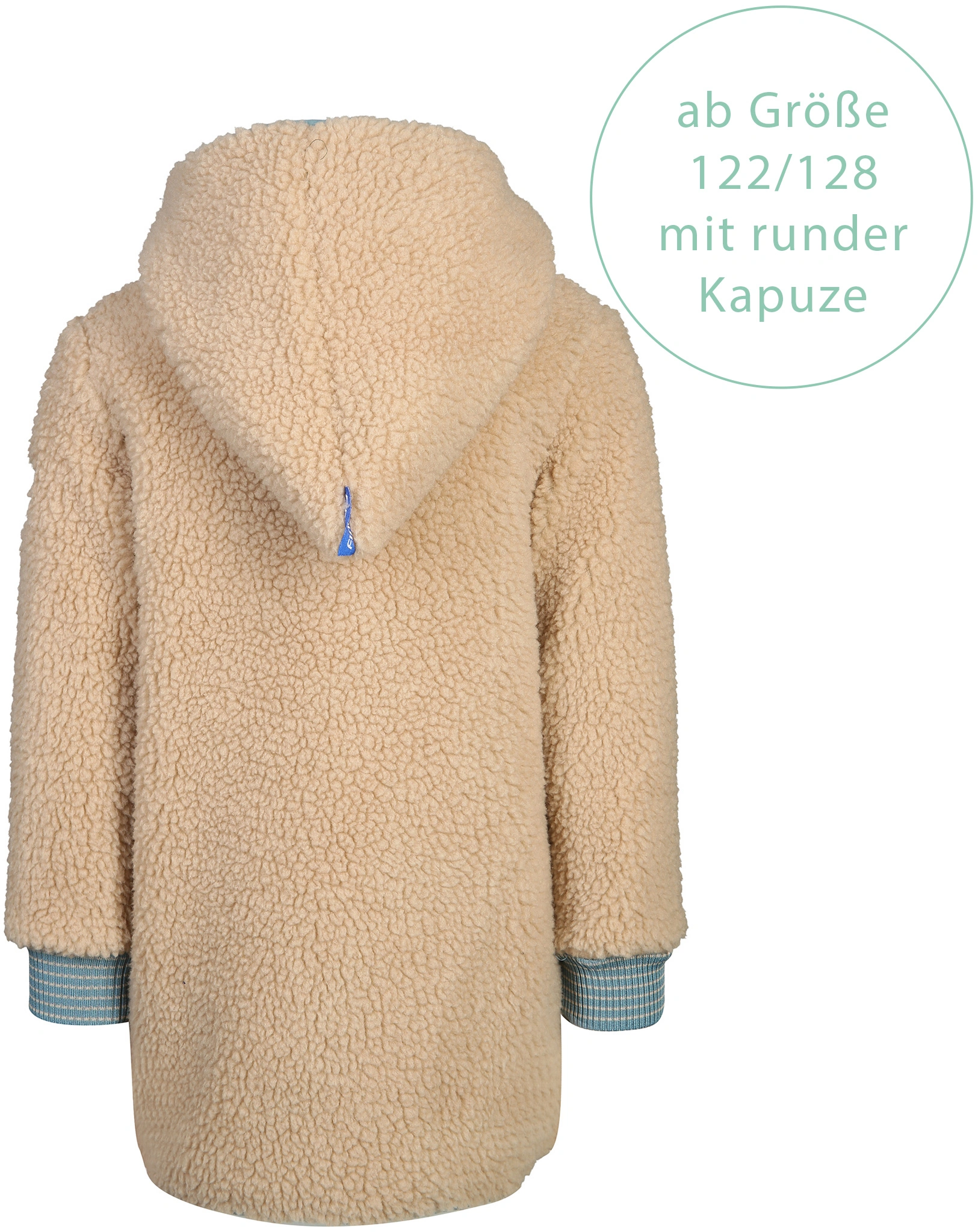 Teddyjacke LIKKA NALLE in pebble/smoke blue