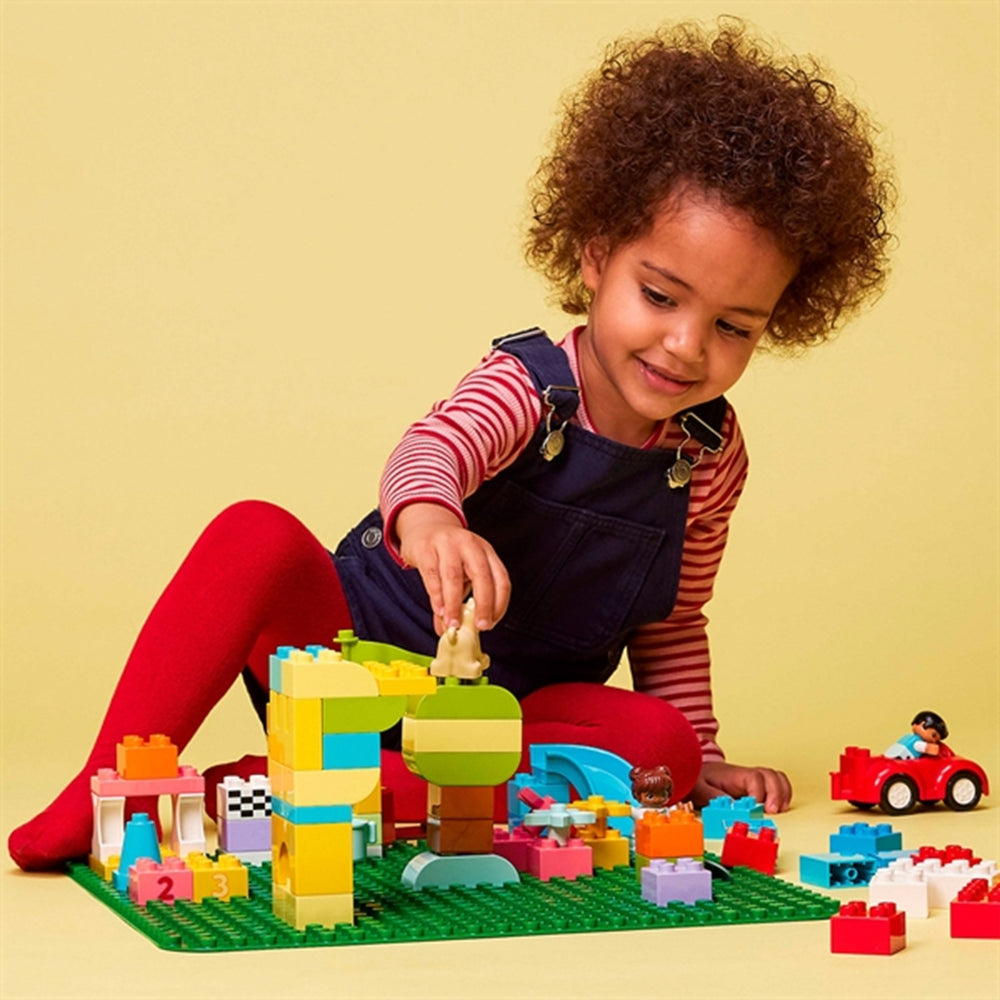 DUPLO® Grøn Byggeplade - LEGO® → Luksusbaby.dk
