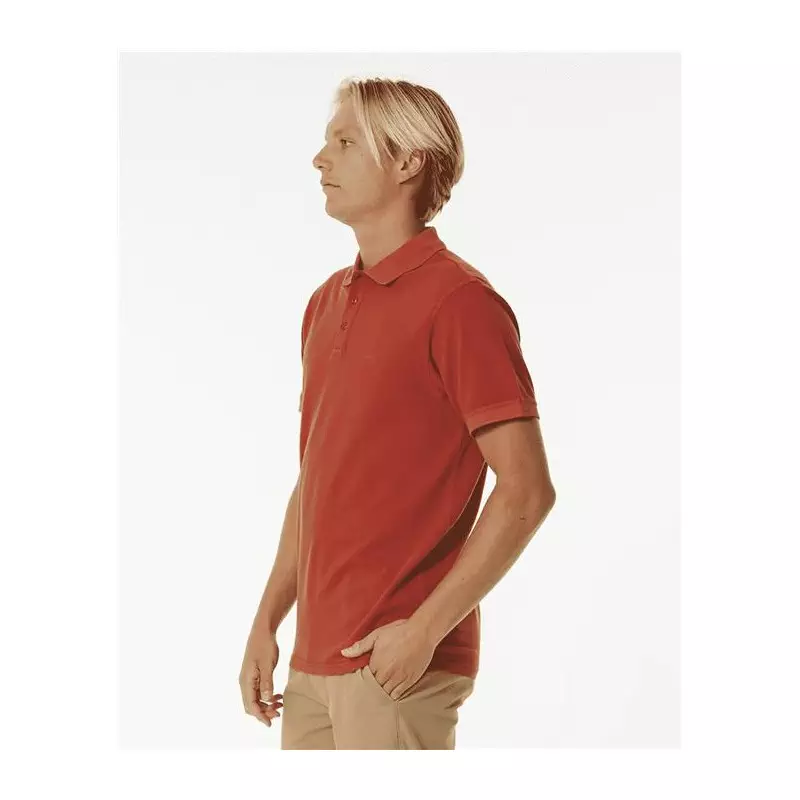 Polo RIPCURL Faded Polo Burnt Red