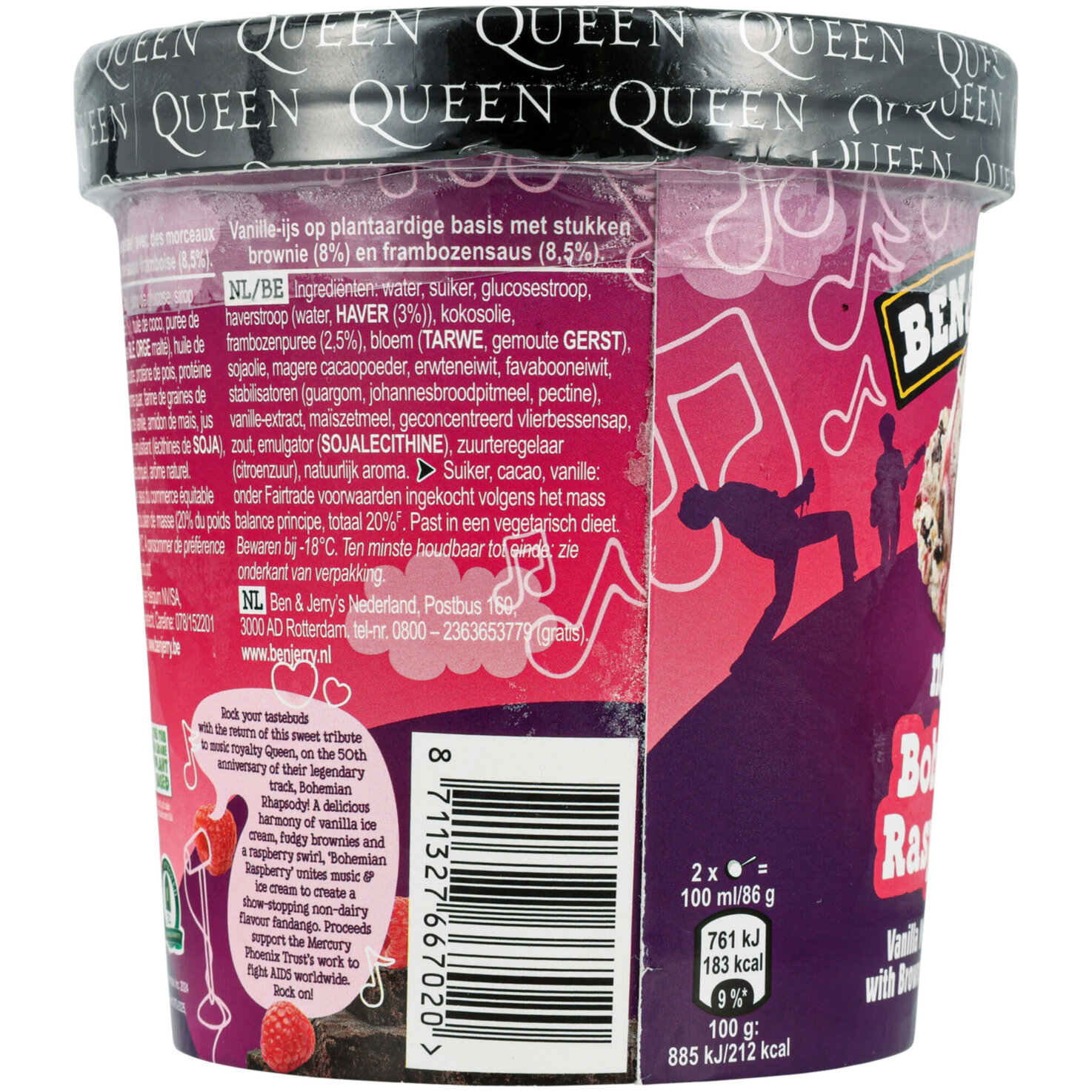 Ben&Jerry's Bohemian Raspberry