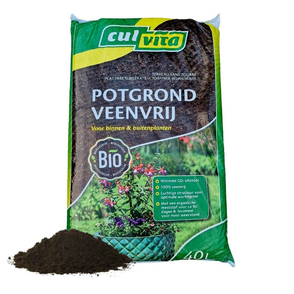 Terreau biologique sans tourbe - 40l