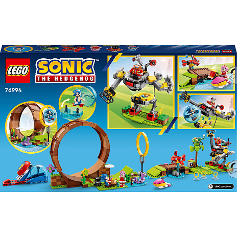 LEGO® Sonic the Hedgehog™ Sonics Green Hill Zone loop-udfordring 76994