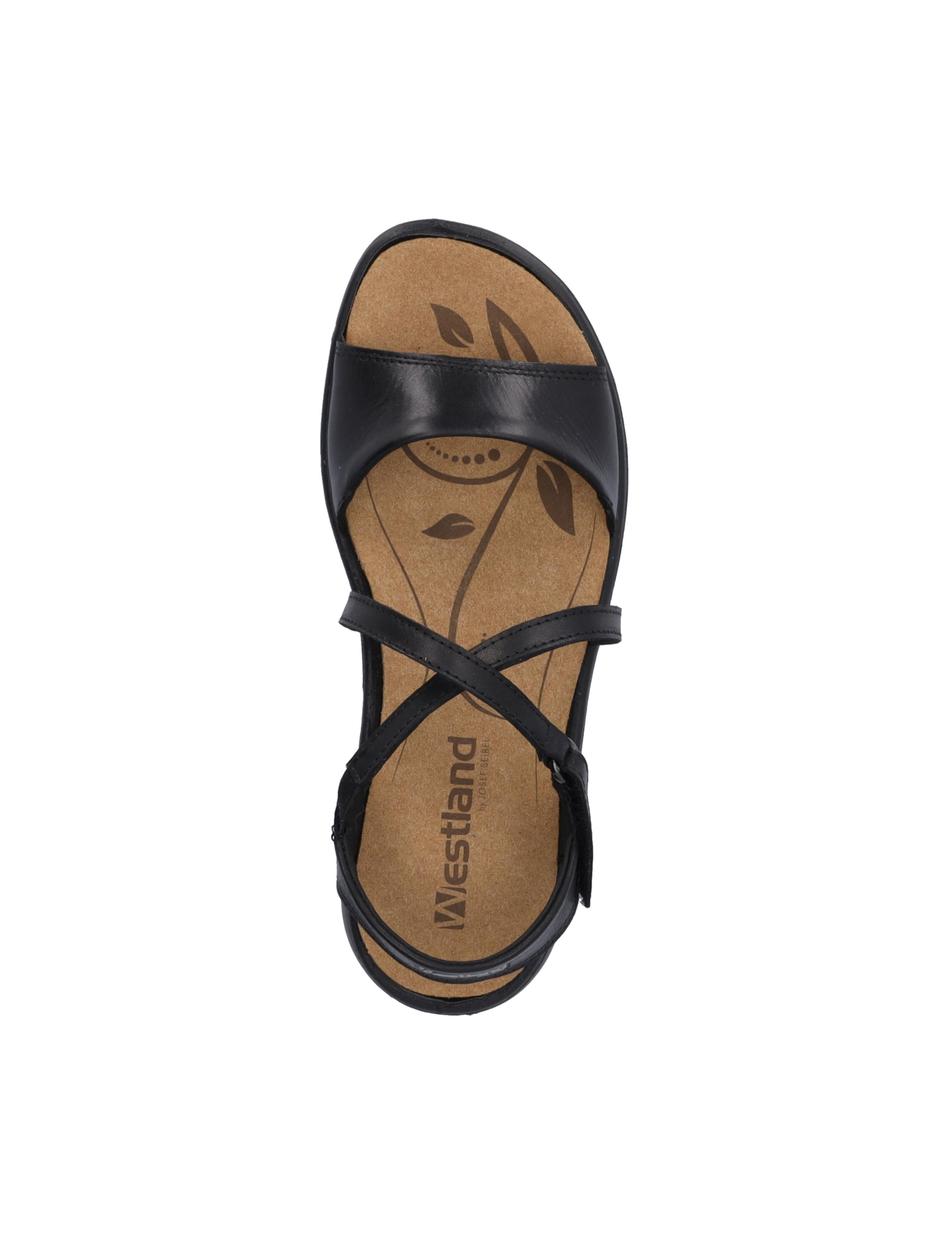 Sandale Ibiza 73, schwarz