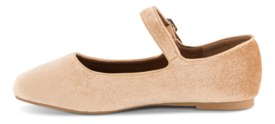 NOË Collection Mary Jane Ballerina Beige 2416110980 | Skoringen