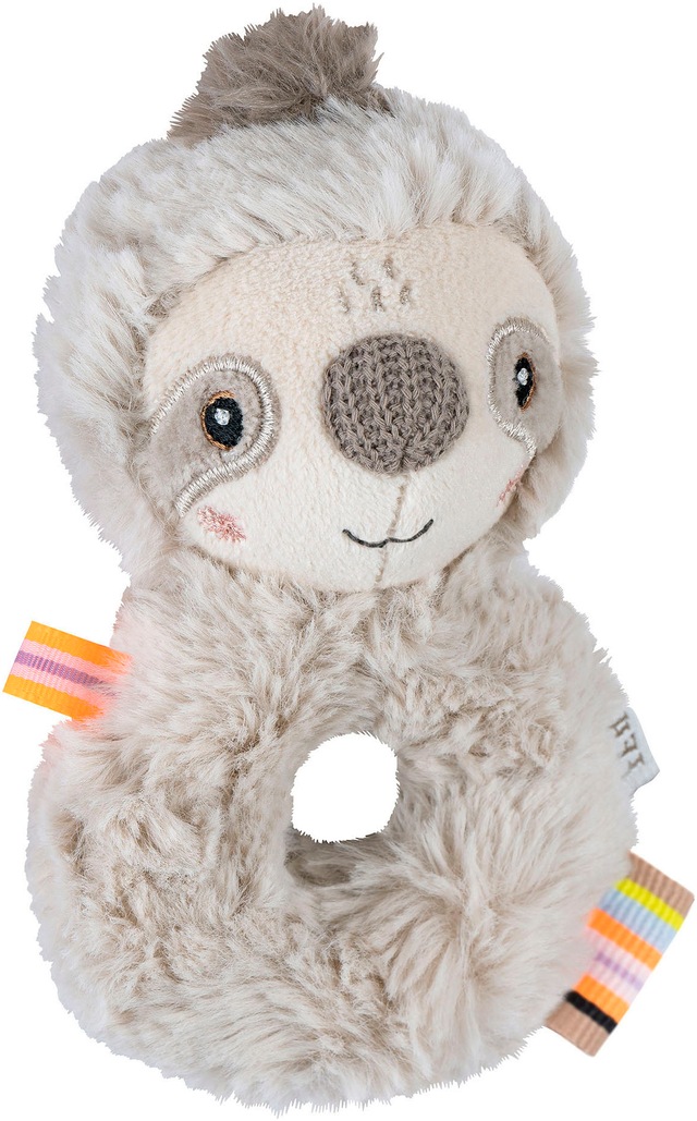 Fehn Greifspielzeug »Lazy, Crazy & Pink, Ring-Greifling Faultier«