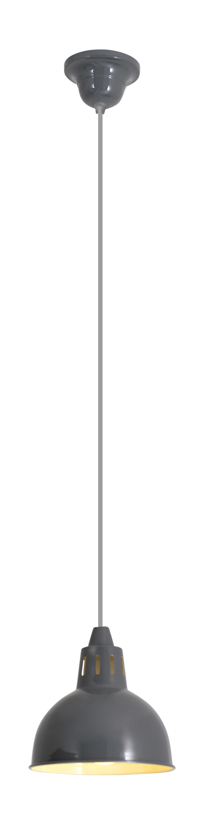 Pendelleuchte PASTELL - grau - Ø 19 cm