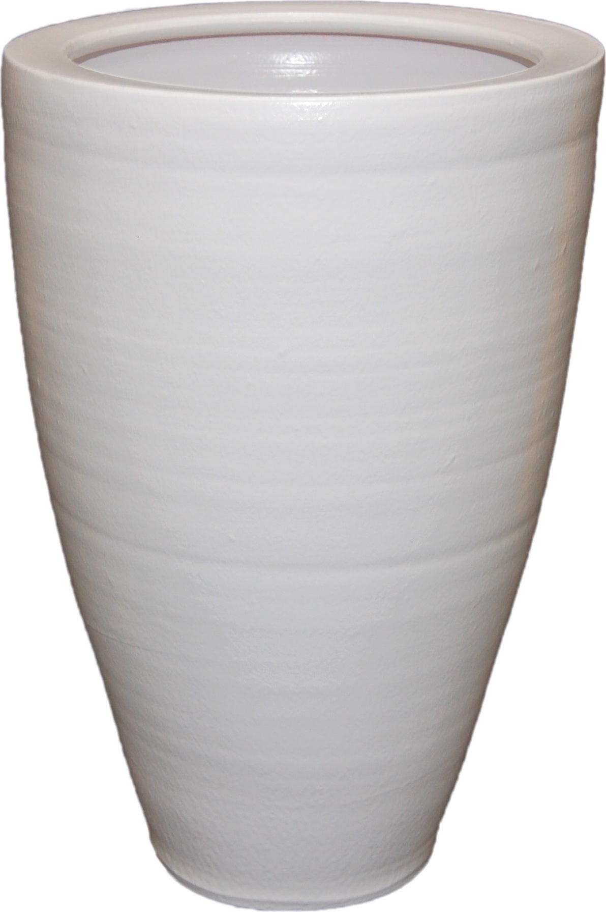 HS bloempot Athene wit D 27 H 40 cm
