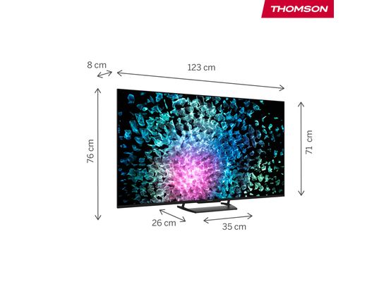 THOMSON - TV Mini LED 4K 139 cm 55MG7C15 Google TV - QD-Mini LED