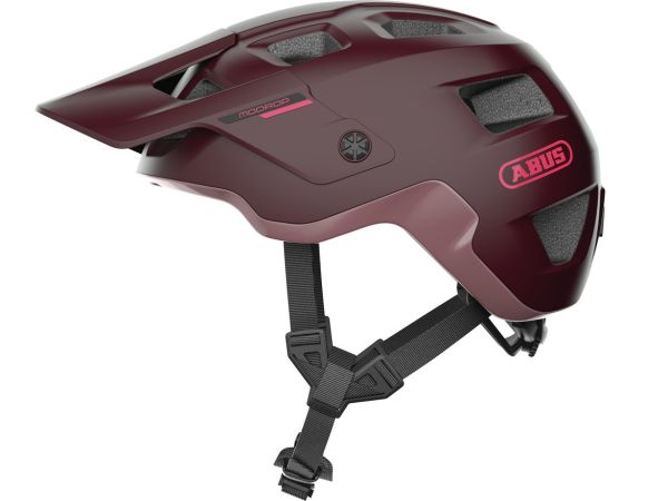 Abus MoDrop Cykelhjelm, Wildberry Red
