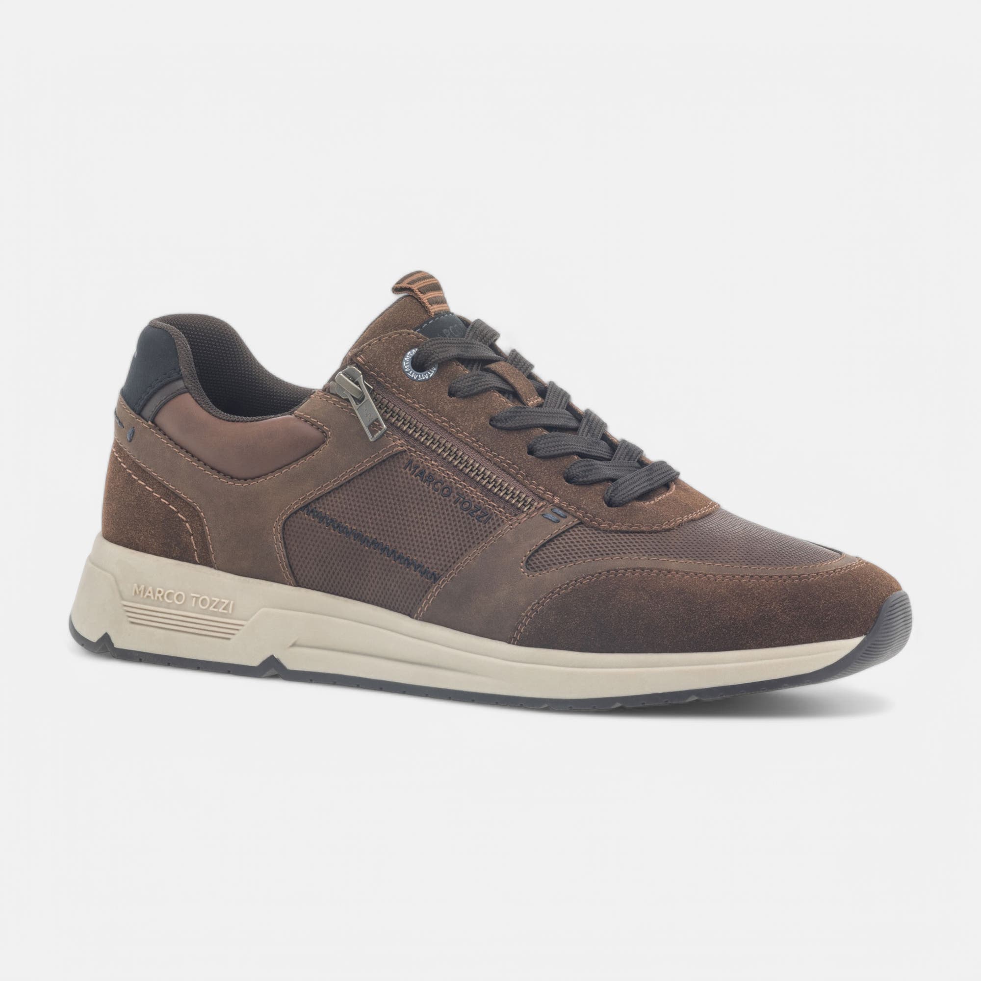 Baskets basses Homme cognac