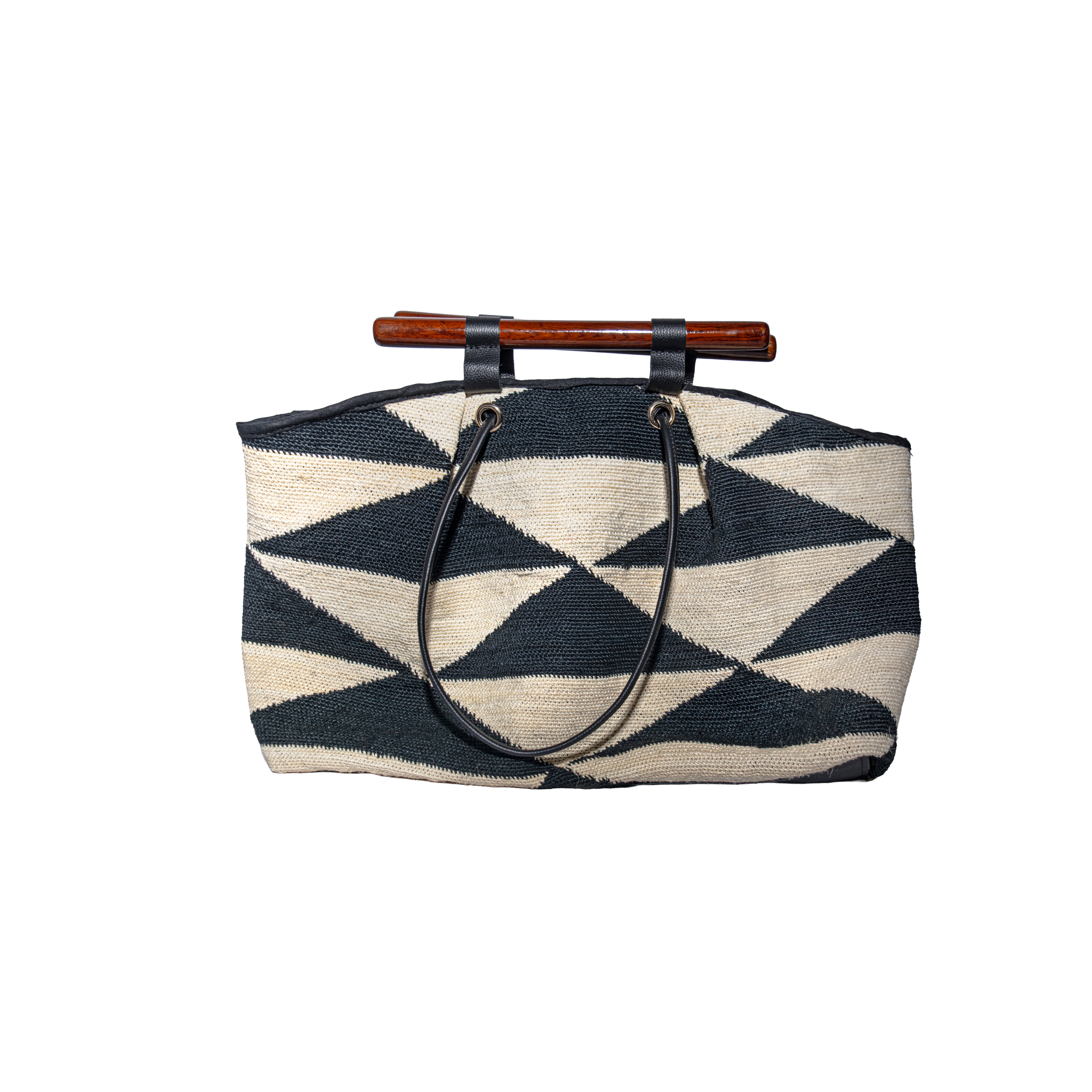 Pochette maxi en sisal