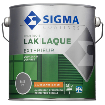 Sigma lak exterieur zijdeglans 2,5 liter