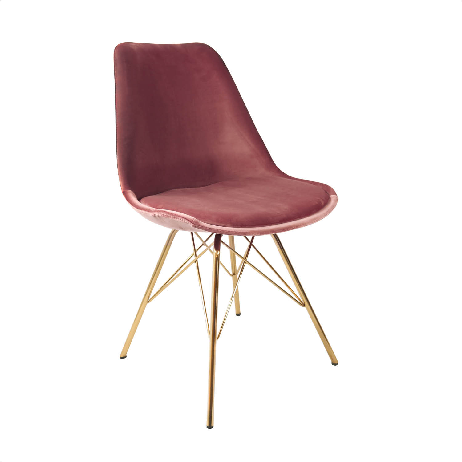 Kick Kuipstoel - Velvet roze GL