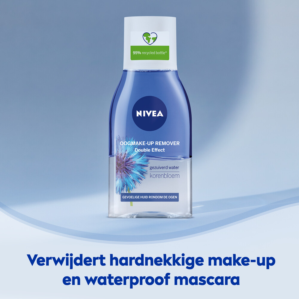 Nivea Oogmake-Up Remover Double Effect Waterproof125 ml