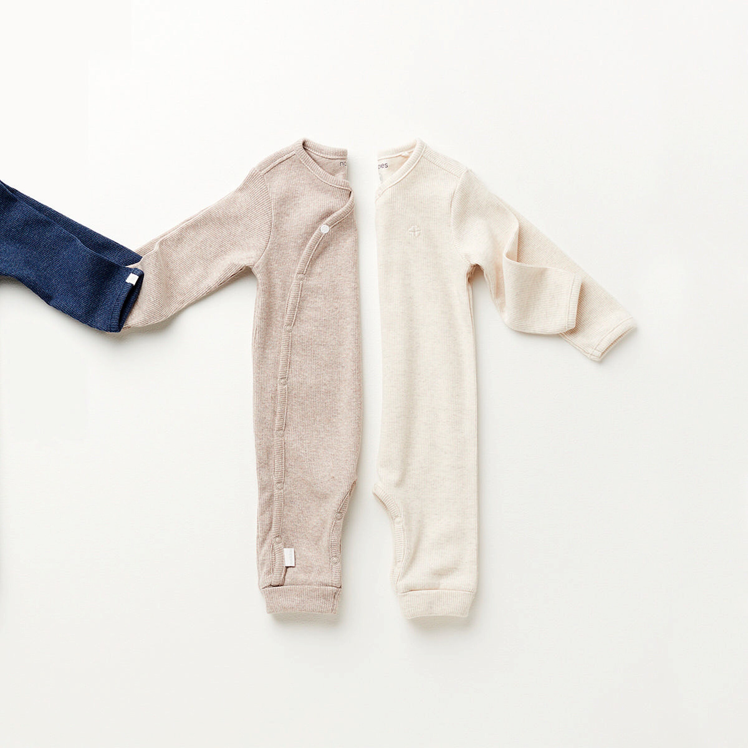 Noppies Baby Strampler Nevis Taupe Melange