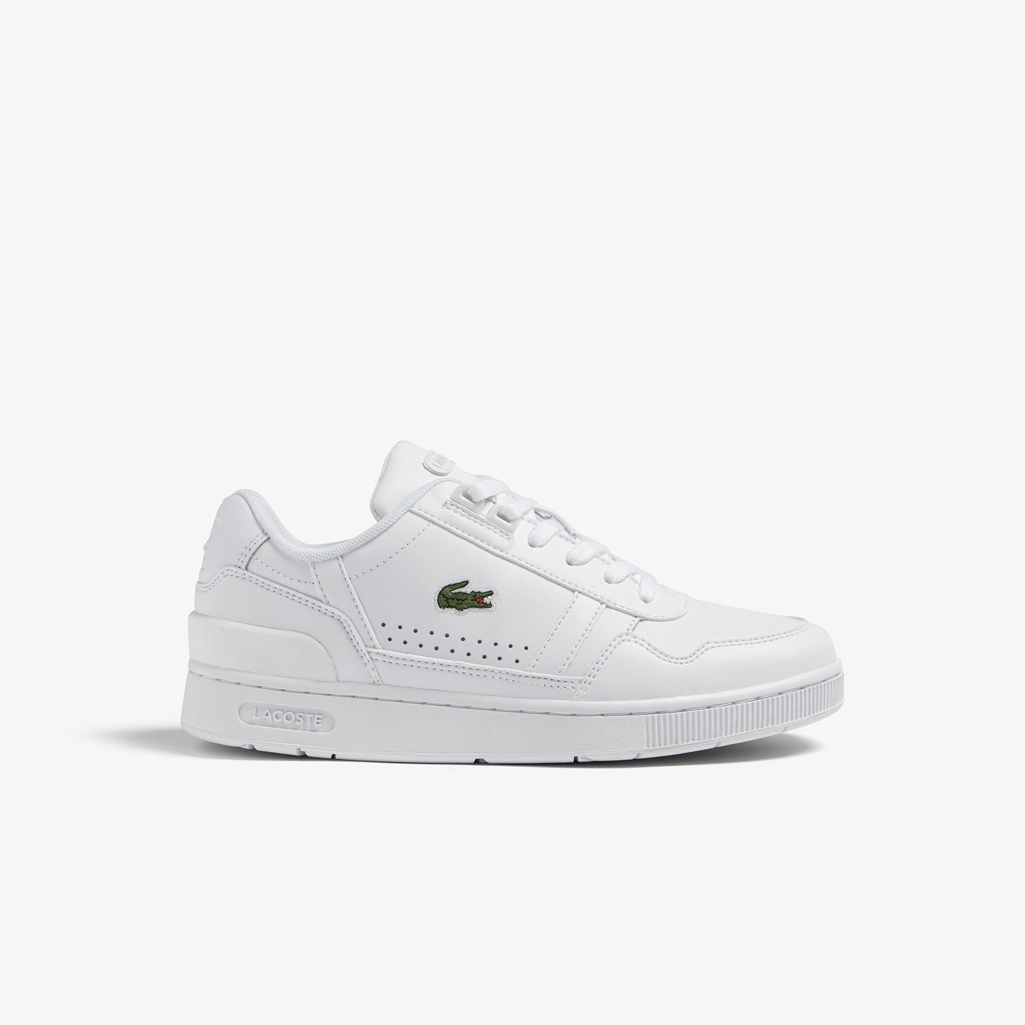 Sneakers T-Clip femme Lacoste en cuir Sneakers - Blanc - Lacoste - Femme