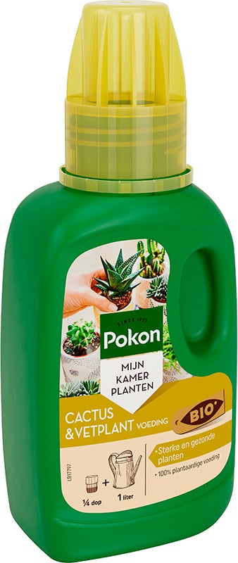 Pokon bio cactus en vetplant voeding 250 ml