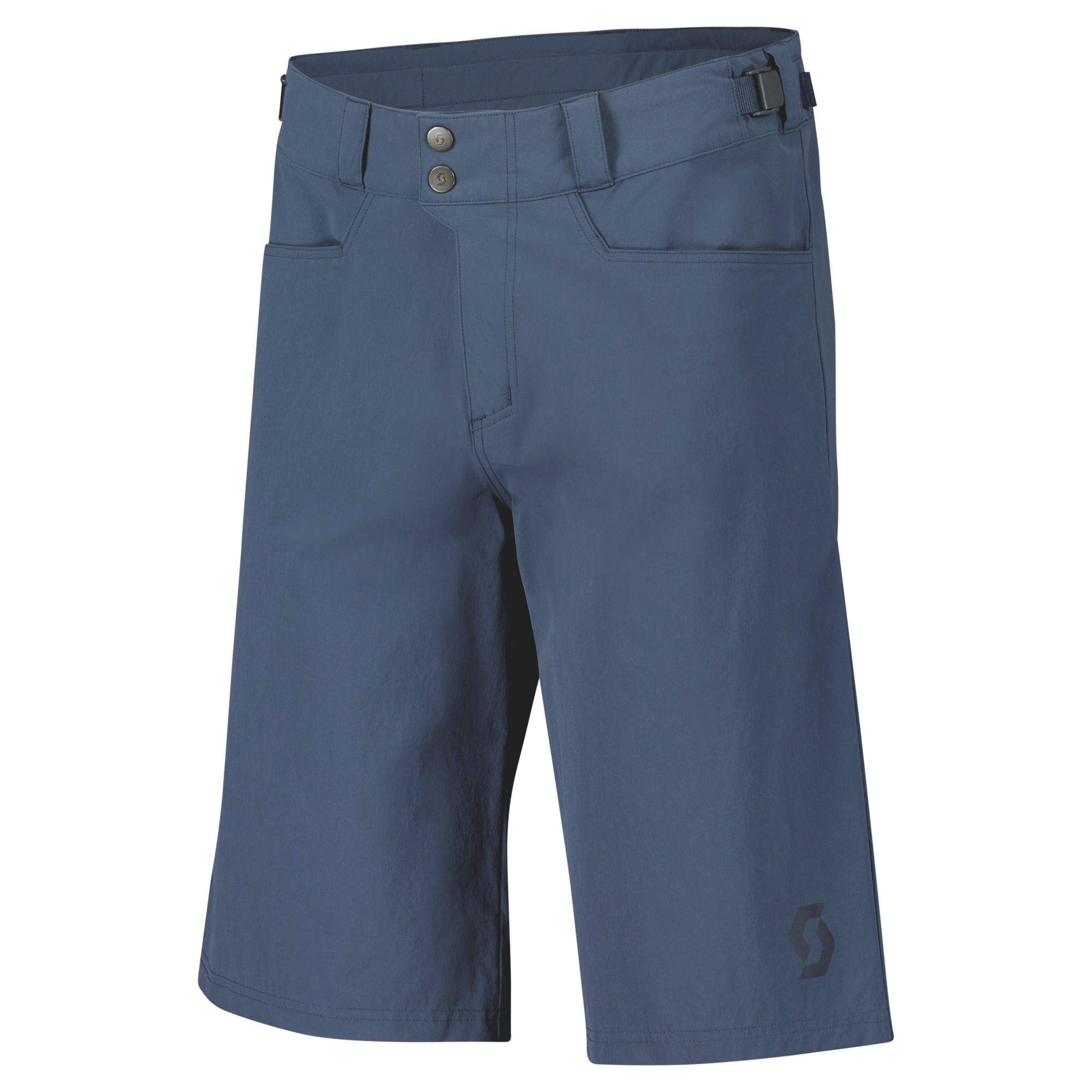 SCOTT Trail Flow Loose Fit Shorts med Indlæg Blå