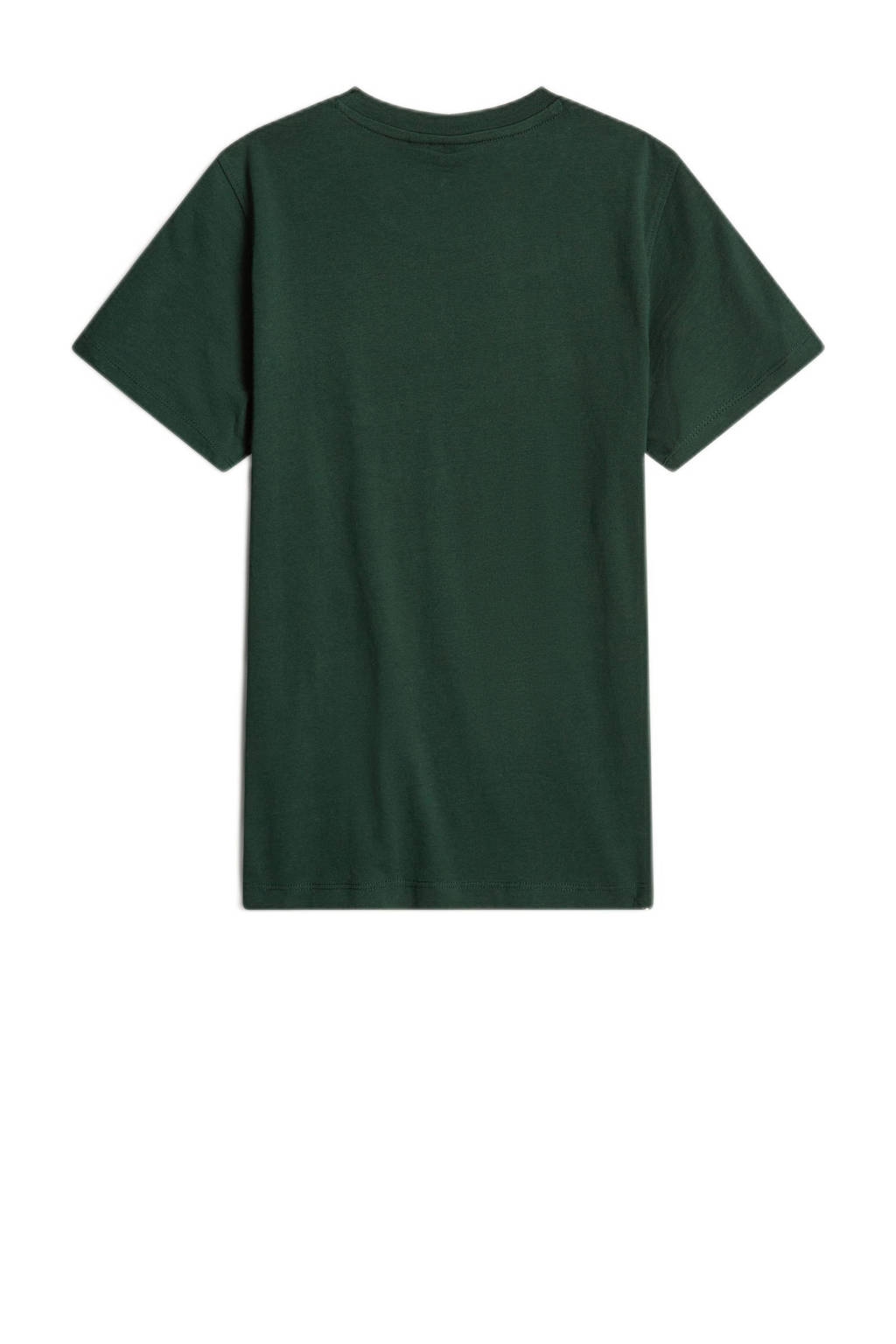 G-STAR T-shirt t- shirt s\s regular donkergroen/ecru