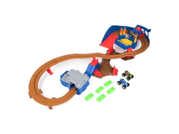 Monster Jam 1:64 Super Charger Speedway Playset