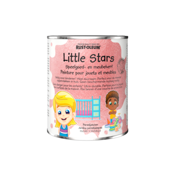 Rustoleum Little Stars meubel- en speelgoedverf metallic paradijstuinen 750 ml