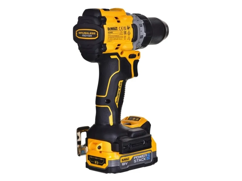 DEWALT 18V 90Nm BL 1x1.7Ah POWERSTACK DCD800E1T bore-/skruemaskine