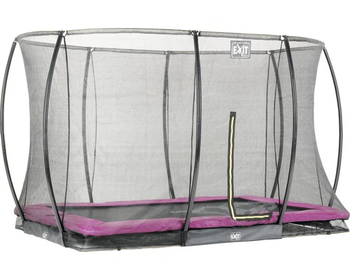 EXIT Silhouette In-Ground Trampoline 305 x 214 cm Roze