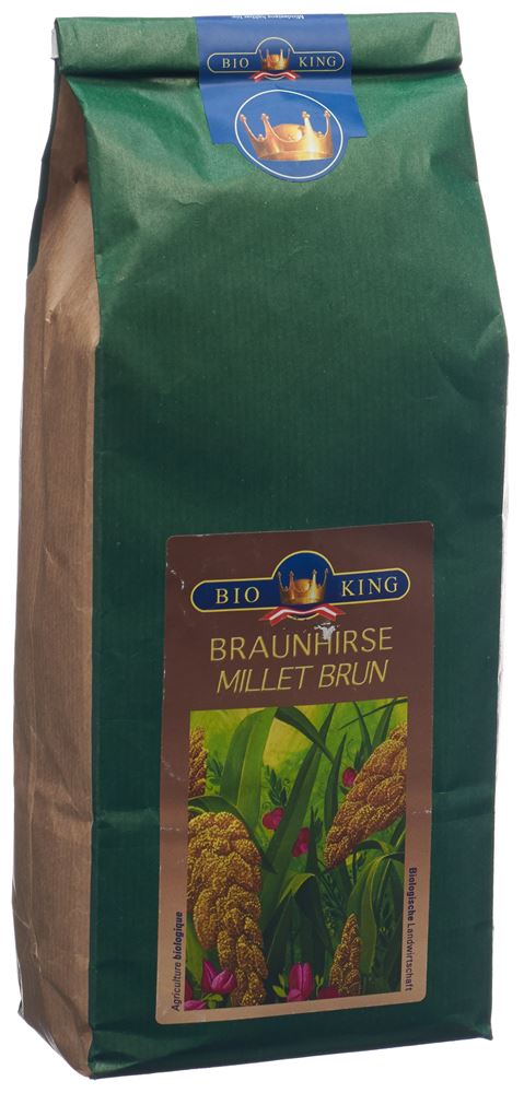 BIOKING Braunhirsevollwertpulver Plv 1000 g