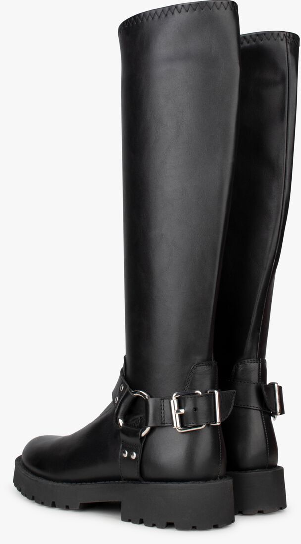 PS POELMAN zwarte ps poelman biker boots lein 1