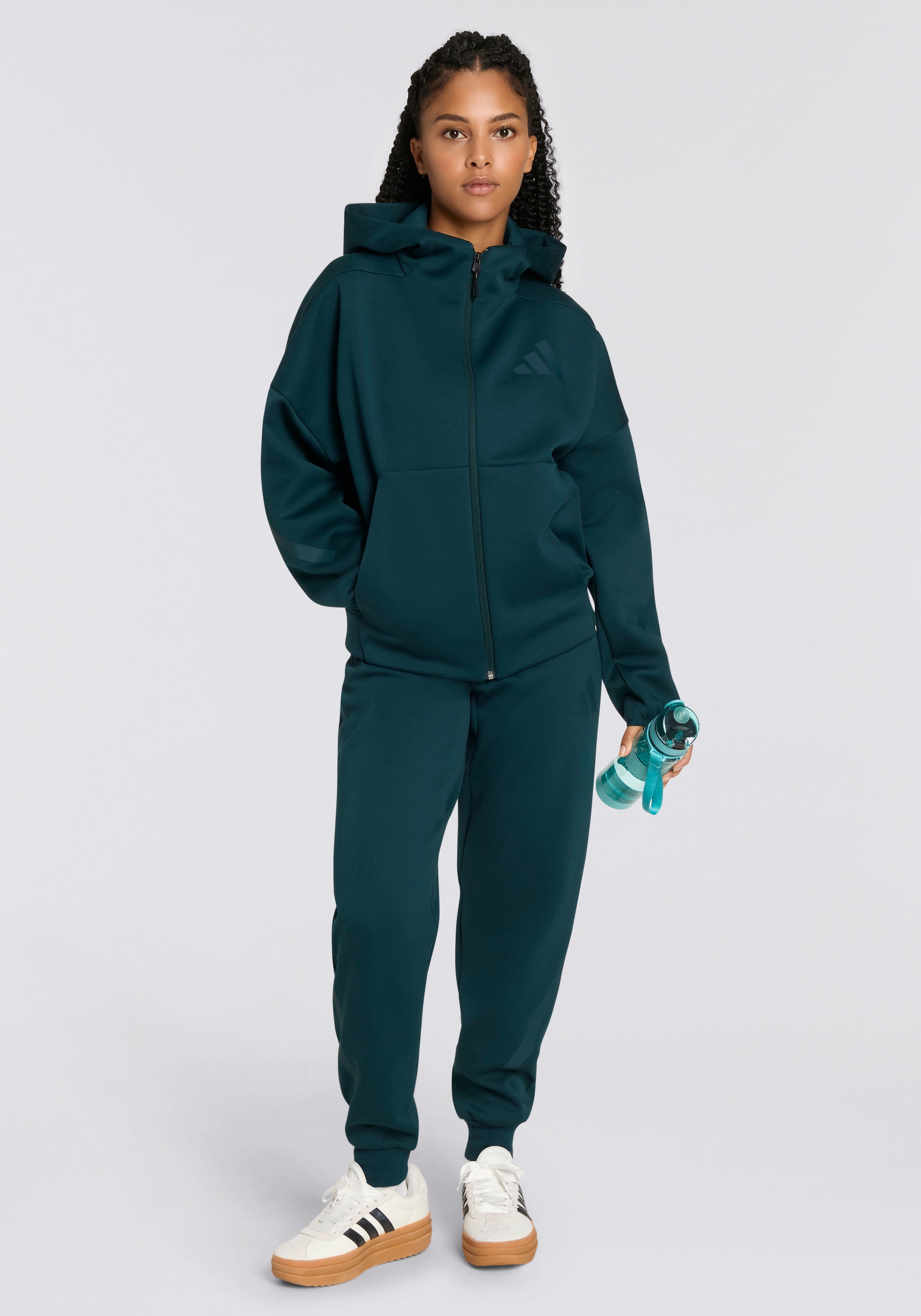 adidas Sportswear Kapuzensweatshirt »W Z.N.E. FZ«